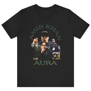 Amir "Aura" Khan T-Shirt, Unisex Graphic Tee, Basketball Shirt, Armi Khan McNeese Manager, Gildan Unisex, Premium Quality Cotton