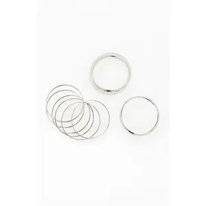 Pacsun Women's Nora Metal Bangle Set