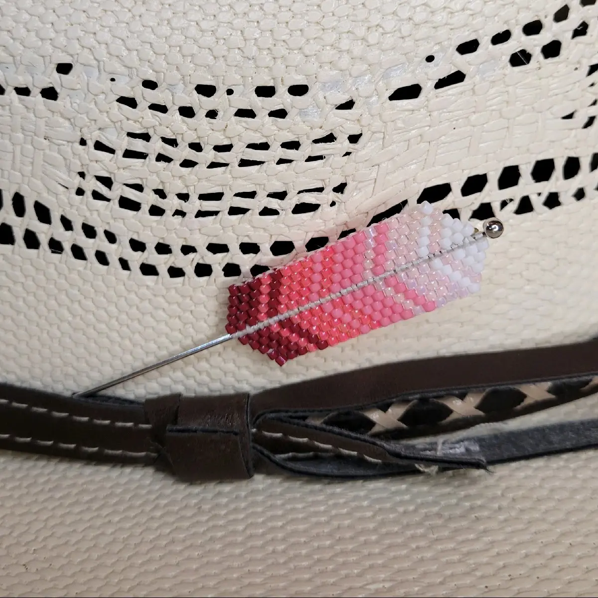Barbie Girl Feather Hat Pin