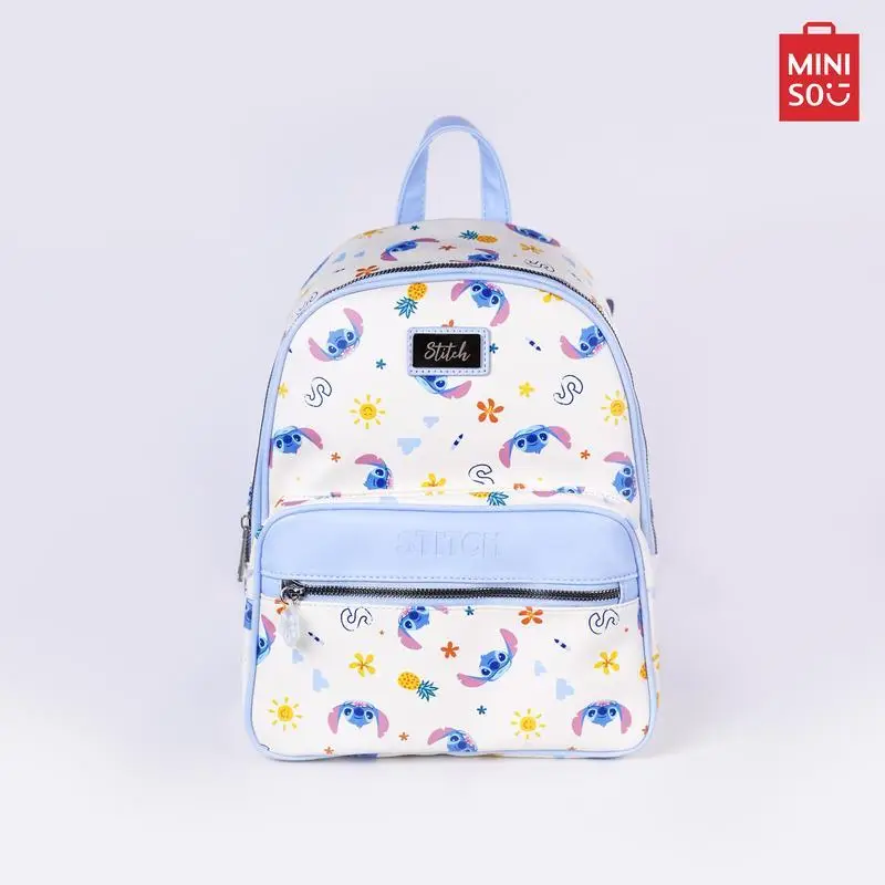 Stitch's School-Ready Backpack: The Cute and Adorable Companion for Kids Rainbow Bag