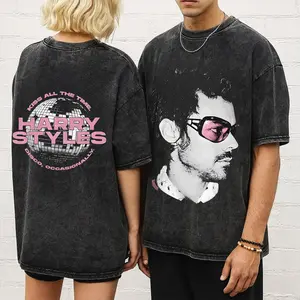 Harry Styles Tour 2026 High Quality Metal Music Unisex T-Shirt, HS 2026 Washed Shirt, Graphic Shirt, Vintage Shirt, Fan Shirt