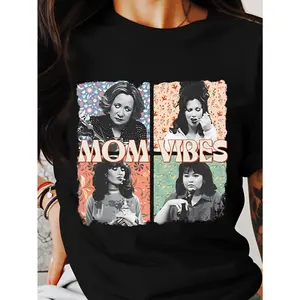 Mom Vibes Shirt, Funny Mom Life Shirt, Retro Mother Shirts, Mother's Day Gift, Cool Mom Gifts