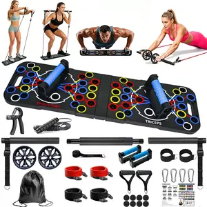 Portable Multi-Function Push Up Board - Compact Foldable Push Up Bar with Detachable Adjustable Frame, Customizable Resistance for Chest Workouts, Shoulder Workouts, Building Upper Body Strength At Home (Car Interior Accessory)