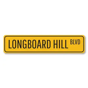 Longboard Hill Blvd Sign