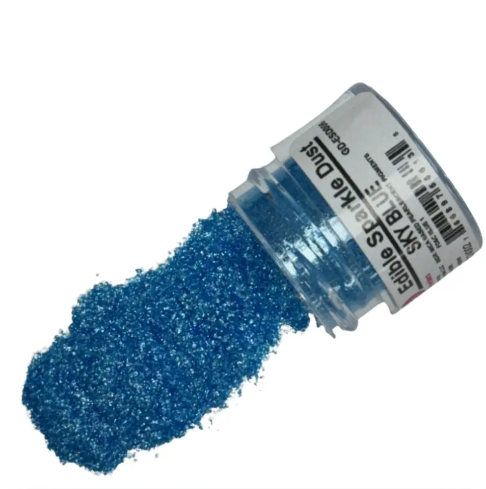 Edible Sparkle Dust Sky Blue .25 Oz