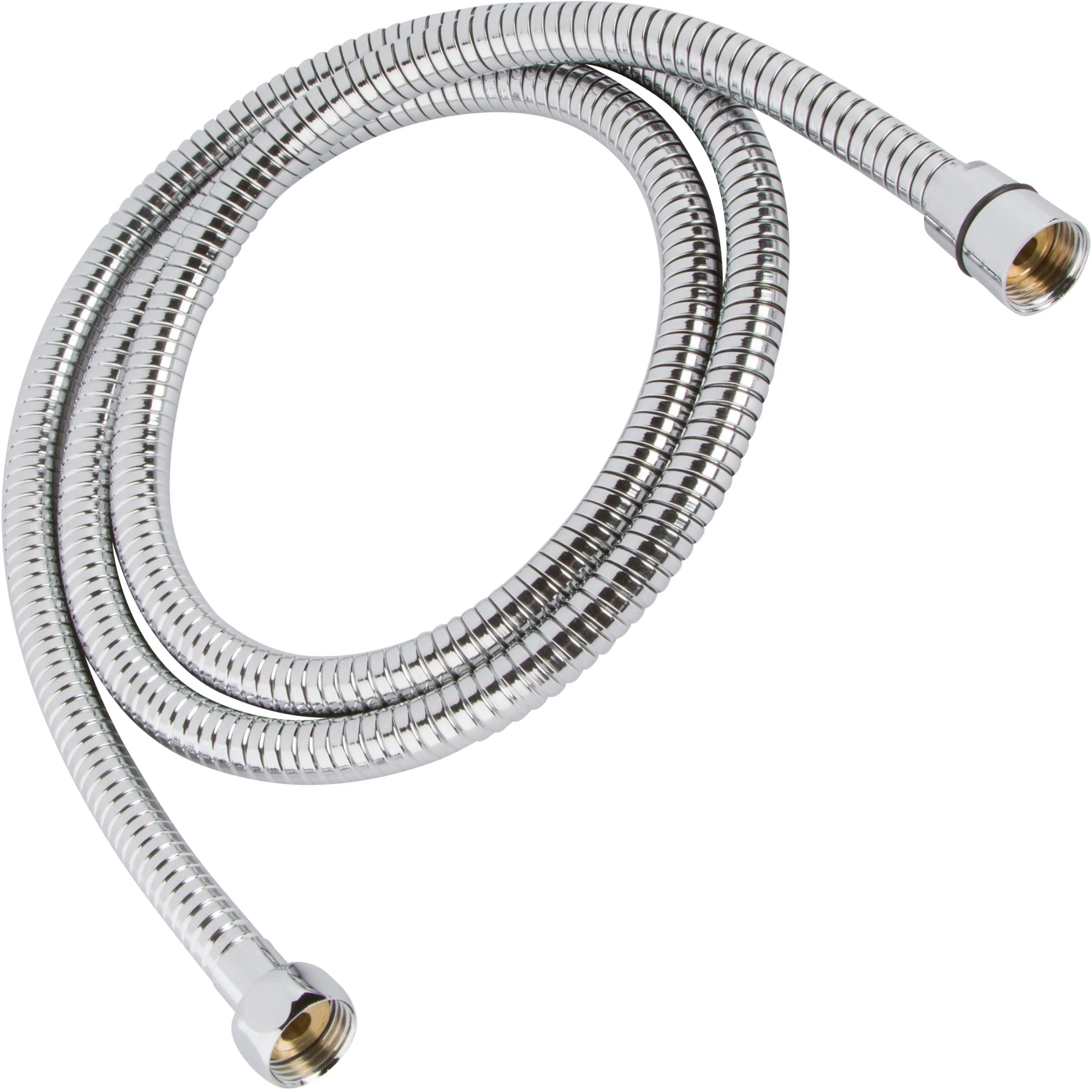Aqua Elegante 72 Inch Flexible Shower Hose - Extra Long, Stainless Steel, Anti-Kink, Universal Replacement Tube For Handheld Showerheads - Polished Chrome