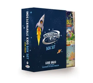 Indescribable Kids Box Set with Poster (Indescribable, How Great Is Our God, the Wonder of Creation): Includes 3 Devotionals about God and Science! -- Louie Giglio - Hardcover