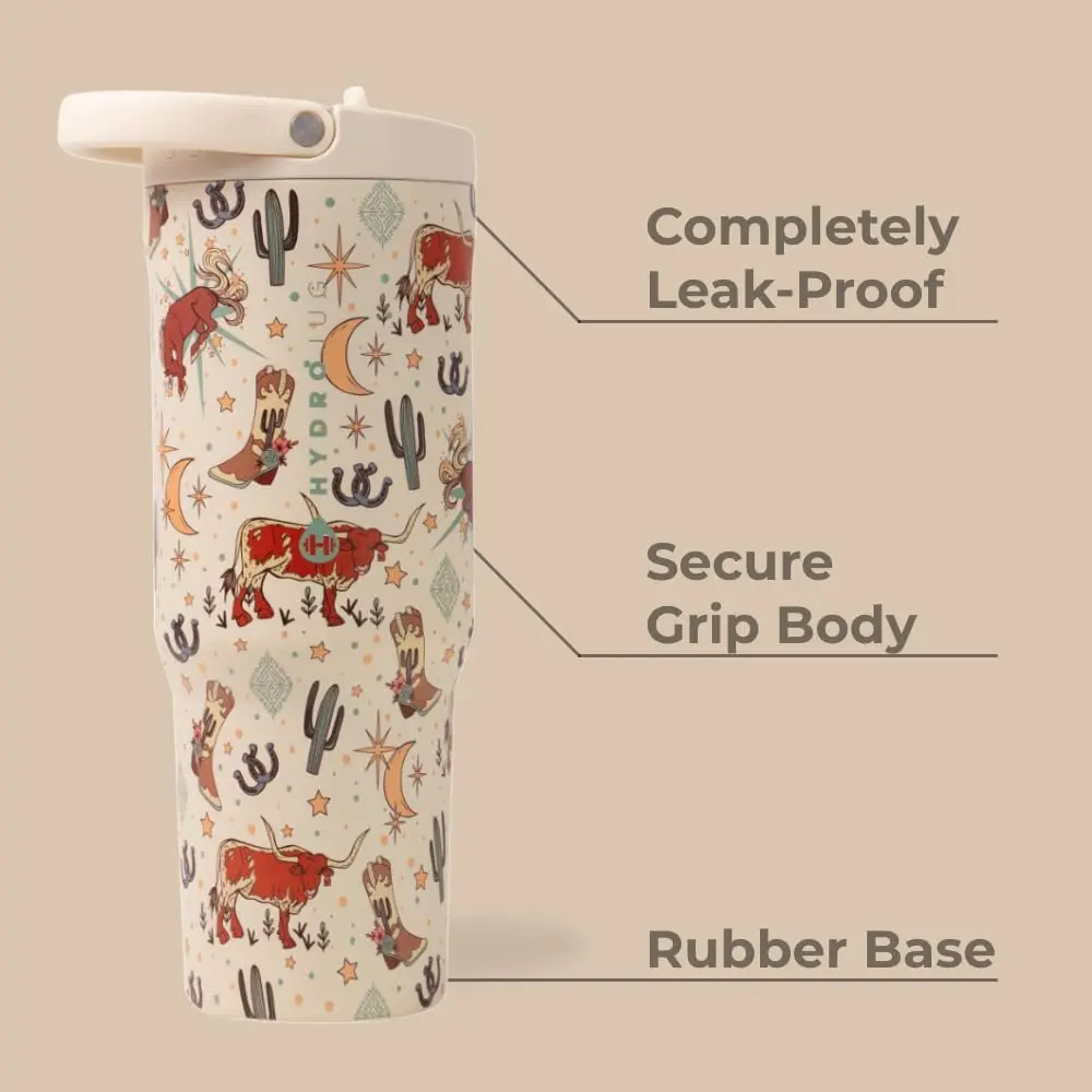HydroJug Sport Insulated Stainless Steel Water Bottle, Rodeo