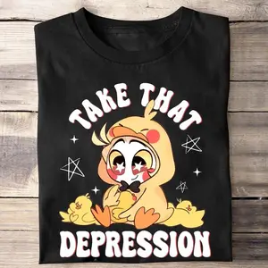 Lucifer Take That Depression Hazbin Hotel shirt, Hazbi!n Hotel Movie shirt, Lucifer Morning T-shirt Sweatshirt Hoodie graphic tee