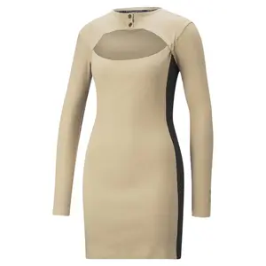 PUMA Womens We Are Legends Wrk.Wr Mini Dress Casual Casual - Beige
