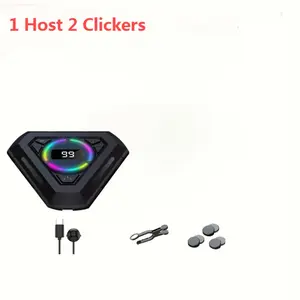 Click Head Support Screen Auto Clicker for Phone Tablet, Physically Connected Auto Clicker Adjustable Speed Automatic Screen Tapper