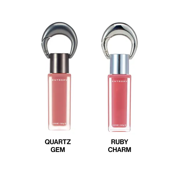 Ruby Charm & Quartz Gem