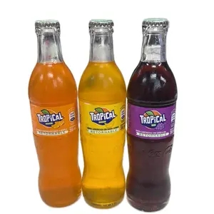 3 Packs Tropical Mix Uva ,Naranja y Banana 350ml c/u