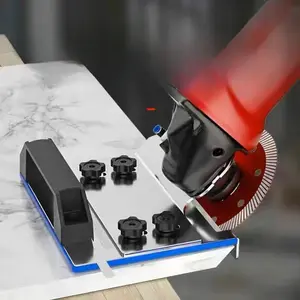 New 100 mm Corner Grinder Tile Beveling Stand, 45° Pipe Dust Collector, Compact Portable Beveling Tool
