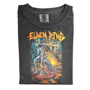 The Retro Elden Graphic Shirt, Tarnished Essential Shirt, Dark Souls shirt, Gift for Men, Gift for Women, Crew Neck T-shirt, Trending T-shirt
