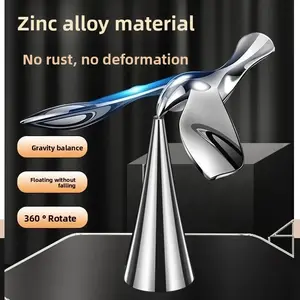 Suspension Balance Creative Metal Tumbler Ornaments Bird Bottle Opener