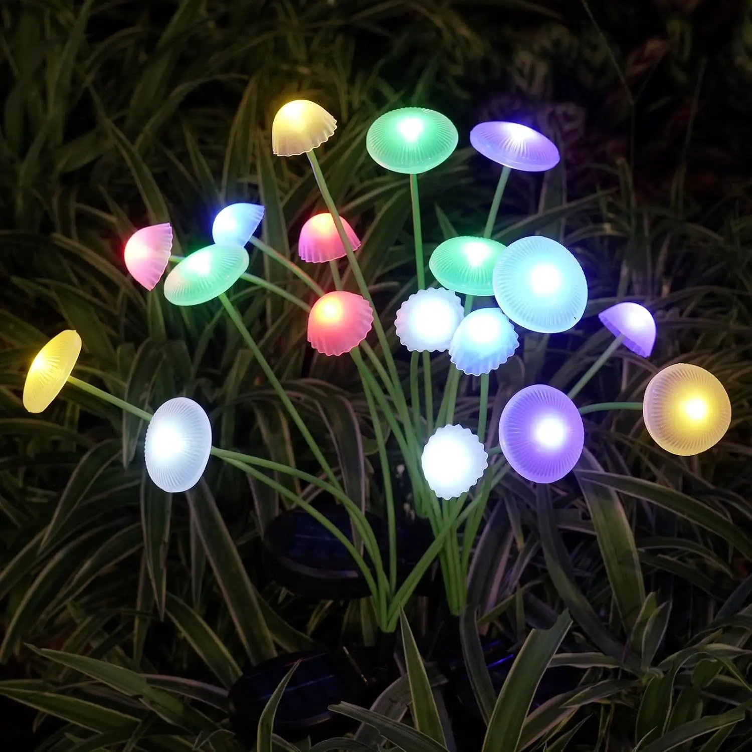 Solar mushroom light [6 lights] color