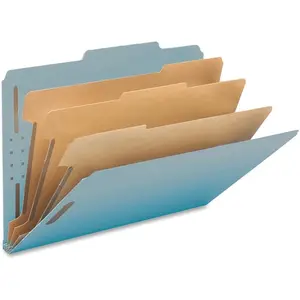 Smead 3-Divider Pressbrd Ltr Classificatn Folders