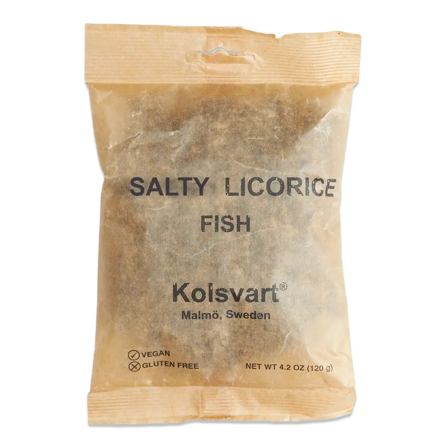Kolsvart Salty Licorice Fish 4.2oz