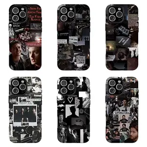 Supernatural Winchester Brothers Collage Phone Case Collection, Shockproof Cover,Suitable for iPhone 17/16/15/14/13/12/11 Pro Max/Plusand Samsung Galaxy S23-25, shock-absorbing,Dark Aesthetic