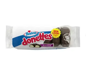 Hostess Delightful Chocolate Donettes Snack Size Mini Donuts Pack, Ideal Treat for Any Time