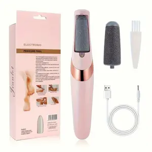 Electric Foot Callus Remover Machine, Cordless Pedicure Machine, Portable Compact Pedicure Tool, Home Use Dead Skin Removal, Foot Care Gritting Device, Foot File Tool