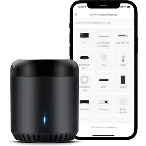 WiFi   Hub RM Mini 3 (2.4 GHz  Only) IR Automation Learning Universal Remote Control for TV Compatible with Alexa,  , IFTTT