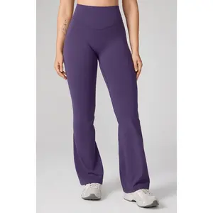 Unissue Hug Curve No Front Seam Flare Leggings 31"