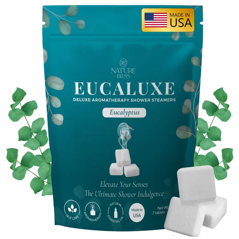 Shower Steamers Eucalyptus Scent - 7 Pack