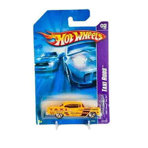 Hot Wheels 1965 Chevy Bel Air Taxi Rods 02 of 04 1:64 Diecast Car Model K7567