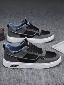 Trendy Men's Casual Fashion Sneakers, Comfortable Student Sports Shoes, Stylish Running Footwear, Sporty Running Shoes for Everyday Wear