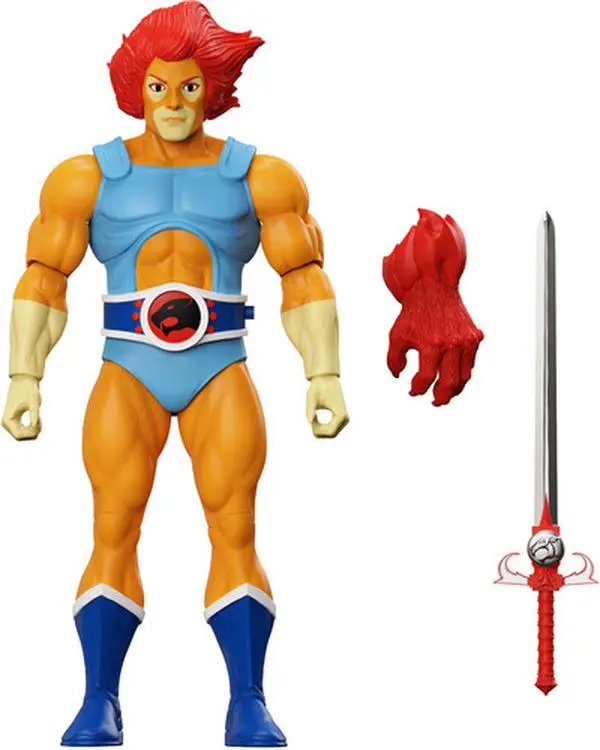 Super7 ThunderCats Deluxe Wv3 Lion-O Vintage Vinyl Figure - 7 Inches, 27 Points of Articulation, Sword of Omens, Toy Recolor [COLLECTIBLES] Action Figurine/Statue