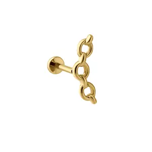 Chain Reaction Flat Back Stud