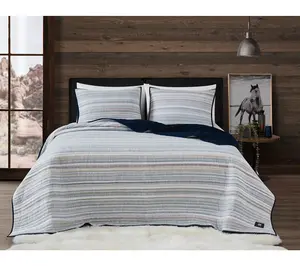 Frye Layton Yarn Dyed Full/Queen 3 Piece QuiltSet