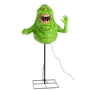 Animated Ghostbusters Slimer Decoration