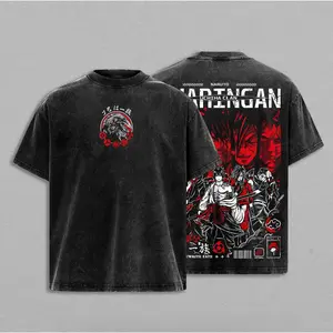 Uchiha Clan - Madara - Sasuke - Shisui - Obito Vintage Washed T-Shirt |Sharingan Anime Graphic Tee |Heavy Cotton Oversized Streetwear |Dark Ninja MangaGift for Naruto Fans lemon demon soulja boy outfit truck fit clothes gorlock destroyer amiri tshirt
