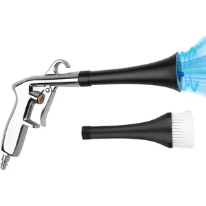2 Nozzles Air Cleaning , Dry Cleaning  Quickly Blasts Dust, Dirt and Grime from Surface, Dryer Air Blow  Works with Air Compressor,  Detailing Tool for Interiors Exteriors Deeply Cleaning