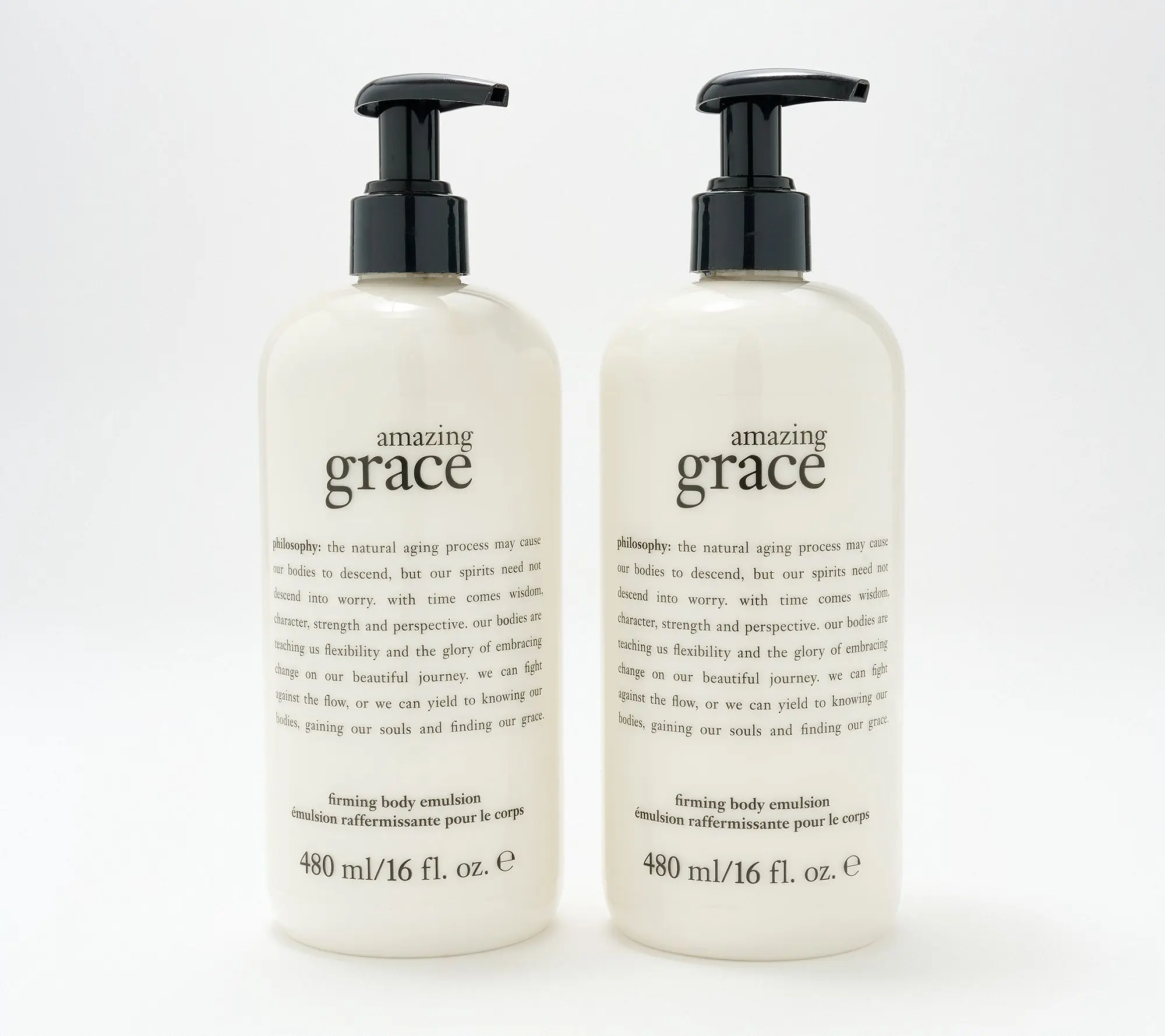 philosophy 16oz grace fragrance firming body emulsion duo philosophy 16oz grace fragrance firming body emulsion duo