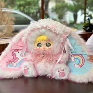 Yico-Heartbeat Concerto 800% series Mystery Boxes Bag Pendant Bunny Plush Dolls Soft Collectibles Hidden Style1/24