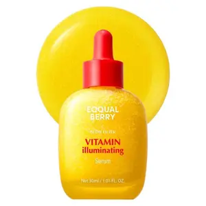 EQ-Moisturizing Vitamin Illuminating Serum – Brightening Vitamin C Serum with Niacinamide | Strengthens skin barrier | Hydrates using Ceramide and Hyaluronic Acid, 1.01oz / 30ml Moisture Hydrating Moisturizer