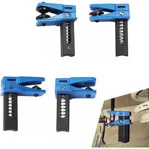 4 PCS Brake Line Clamp Tool Set, Brake Hose Pinch Off Clamps for Fluid Line Repair, Prevent Brake Fluid Loss, Automotive Repair Tools