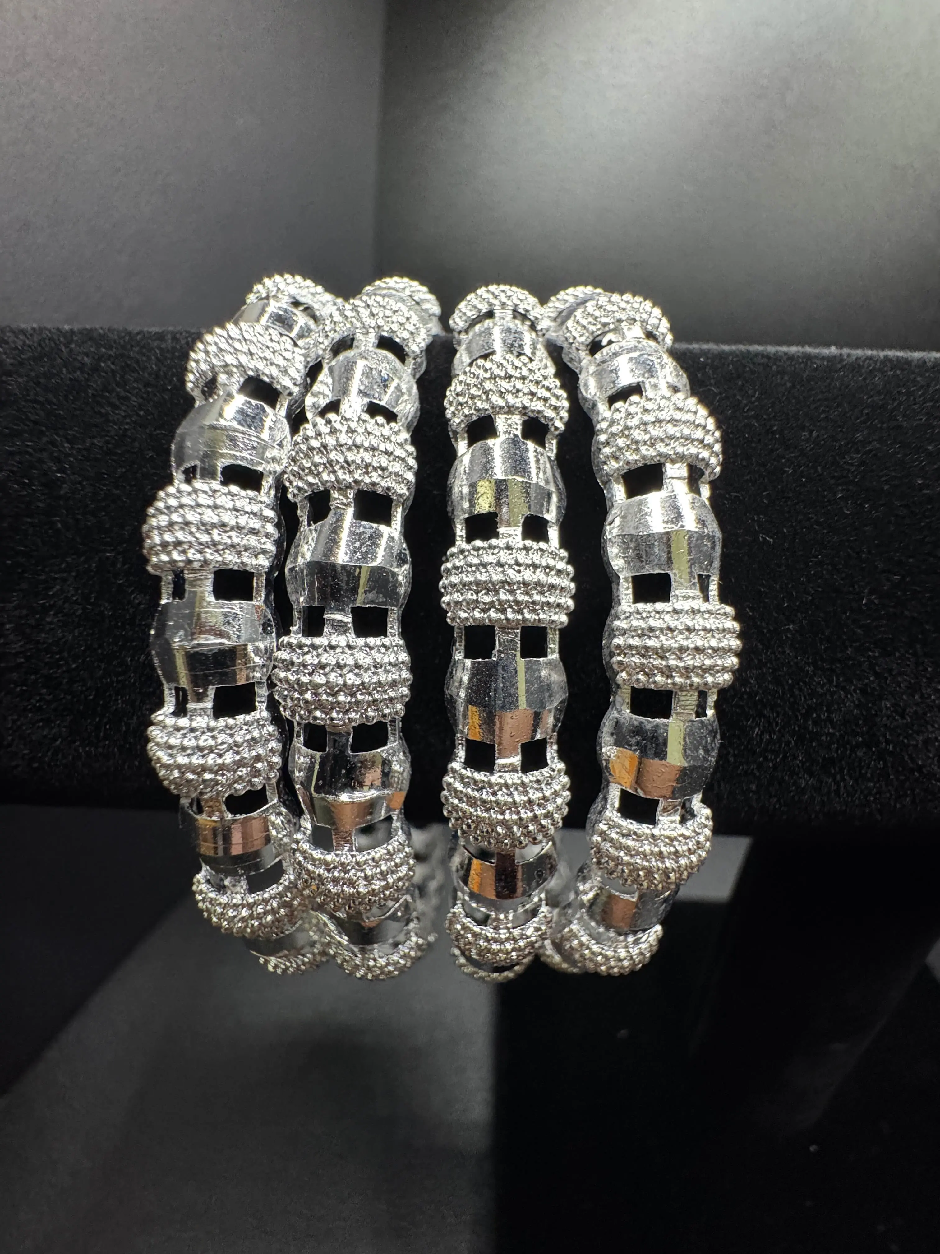Silver bangle