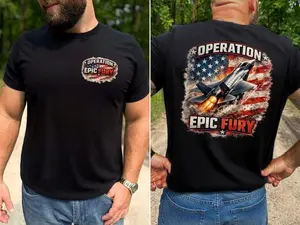 [Sale Up To 50%] Operation Epic Fury T-Shirt, Patriotic Republican Tee