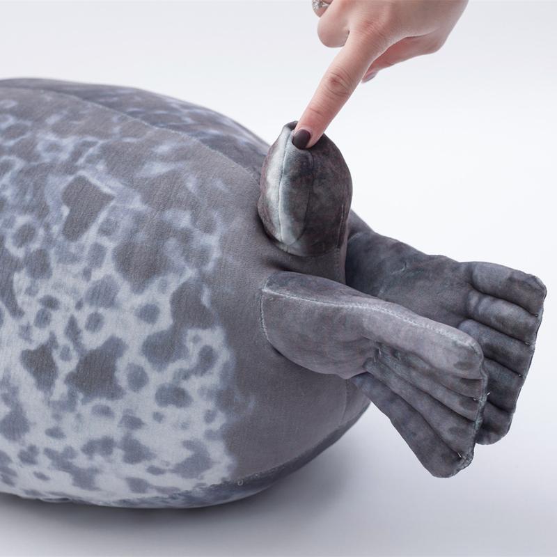 Cute Chubby Seal Plush Toy Cute Plush Stuffed Marine Animal Sea Lion Pillow Soft Plush Stuffed Sea Lion Plush Toy Birthday Gift for Kids weighted  stuffed  toy pillow  toy plushie toy Snuggle Bear