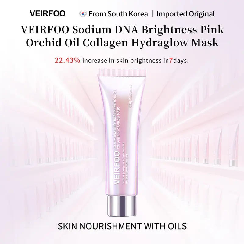 Korean Brand VEIRFOO 4-Style Sodium DNA Water Light Collagen Mask
