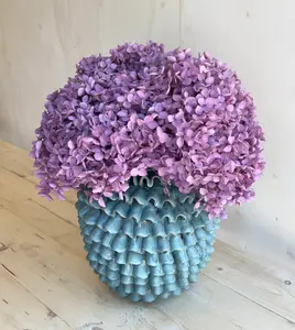Real Hydrangea Preserved - Large Purple/Pink Magenta