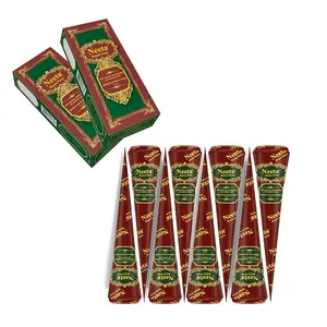 8 Pack 100% Natural Ready to Use Henna Paste Hair Dye Cones Reddish Brown Color tubes color for women Perfect for Spot hair coloring, Long-lasting and Cruelty-Free