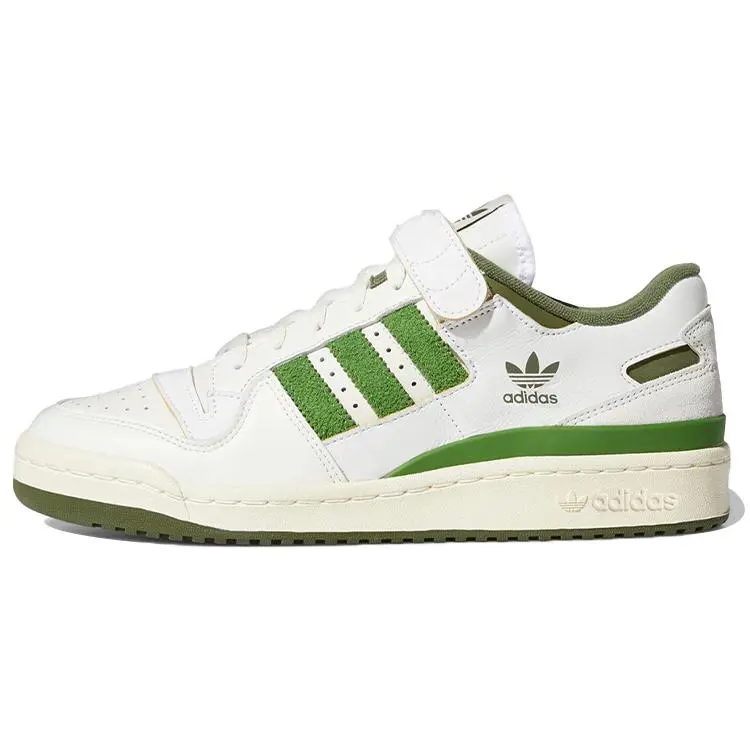 Adidas Forum 84 Low White Crew Green' Skate Shoes Unisex FY8683