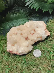 Peach Stilbite - Natural Crystal Cluster