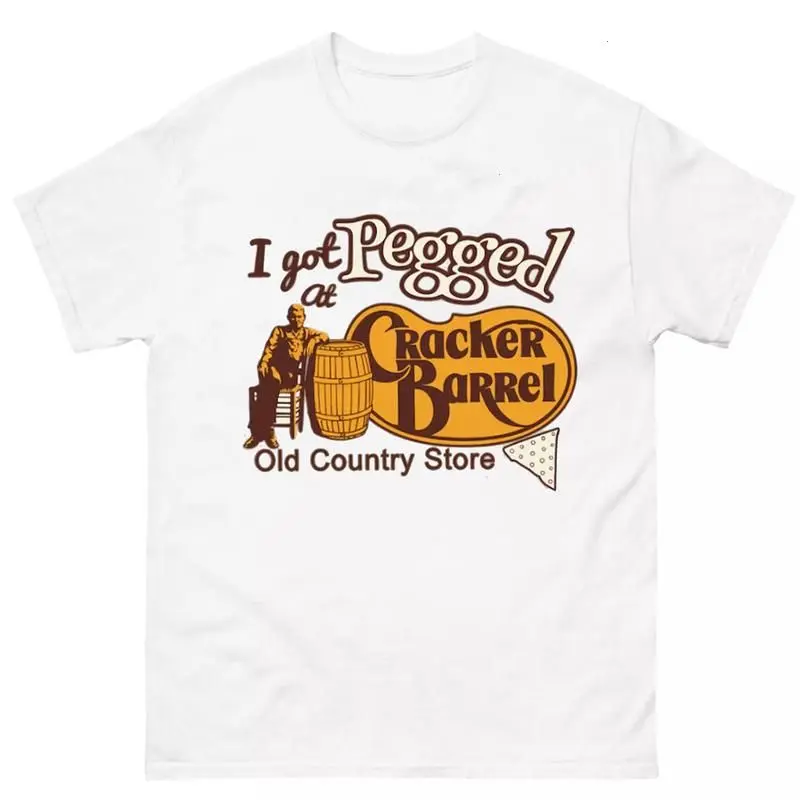 Trending I Got Pegged at Cracker Barrel Old Country Store Tee Artwork